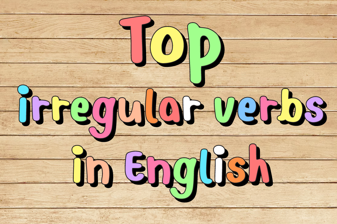 Top irregular verbs in English